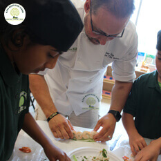 Alpha Montessori provides fresh lunches each day